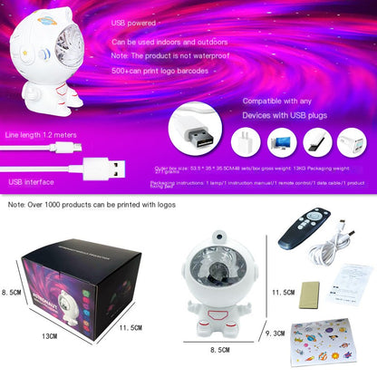 Astronaut Galaxy Projector Lamp